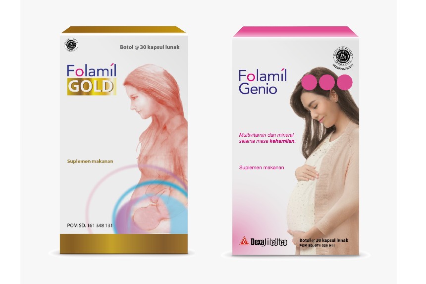 Folamil Gold و Folamil Genio - الأصدقاء الحوامل